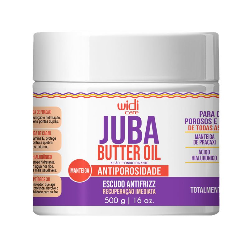 Juba-Butter-Oil-Antiporosidade-Acao-Condicionante---Widi-Care---500g