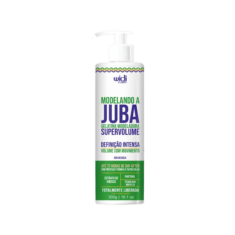 Modelando-a-Juba-Gelatina-Super-Volume---Widi-Care---300g
