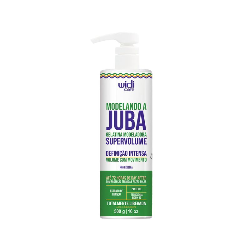 Modelando-a-Juba-Gelatina-Super-Volume---Widi-Care---500g