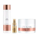 Kit-Wella-Professionals-Fusion---Shampoo-250-ml---Mascara-150-ml---Oleo-30-ml