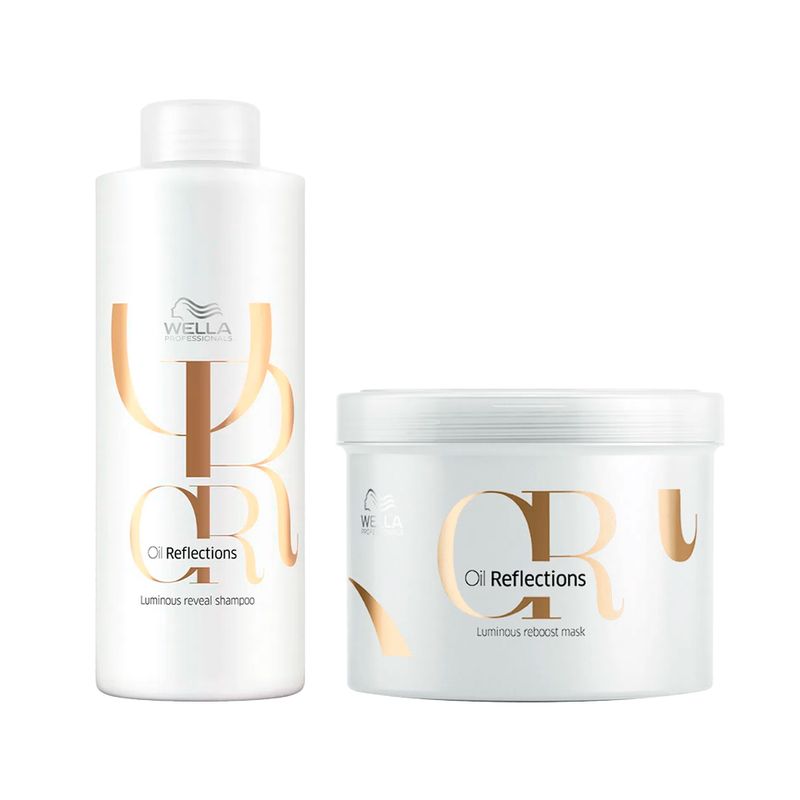 Kit-Wella-Oil-Reflections---Shampoo-1000-ml---Mascara-500-ml