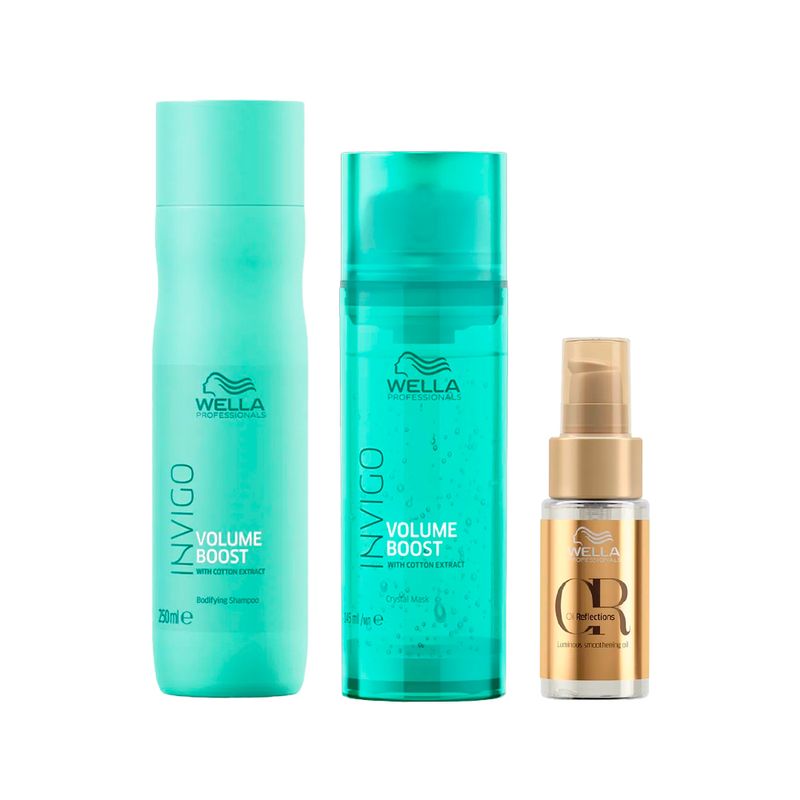 Kit-Wella-Professionals-Invigo-Volume-Boost---Shampoo-250-ml---Mascara-145-ml--Oleo-30-ml