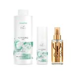 Kit-Wella-Professionals-Nutricurls---Shampoo-1000-ml---Leave--in-150-ml---Oleo-100-ml