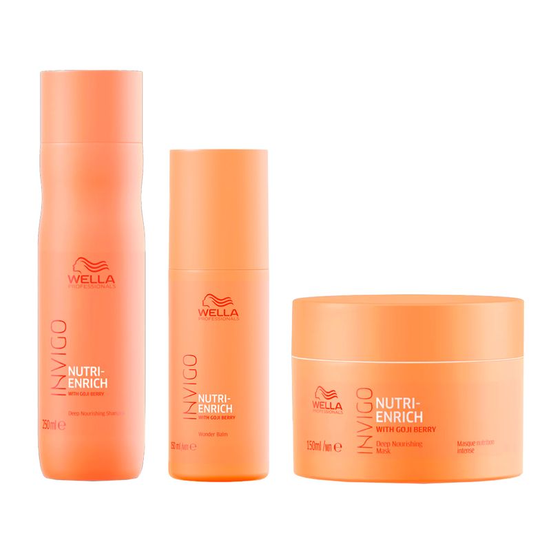 Kit-Wella-Professionals-Invigo-Nutri-Enrich---Shampoo-250-ml---Mascara-150-ml---Leave-in-150-ml