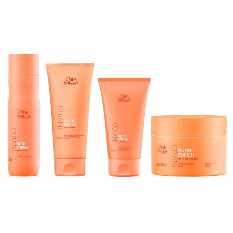 Kit-Wella-Professionals-Invigo-Nutri-Enrich---Shampoo-250-ml---Condicionador-200-ml---Mascara-150-ml---Leave-in-Control-150-ml