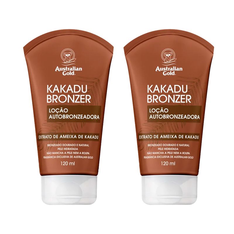 KIT-AUSTRALIAN-GOLD-–-2-UNIDADES-LOCAO-AUTOBRONZEADORA-KAKADU-BRONZER-120ML
