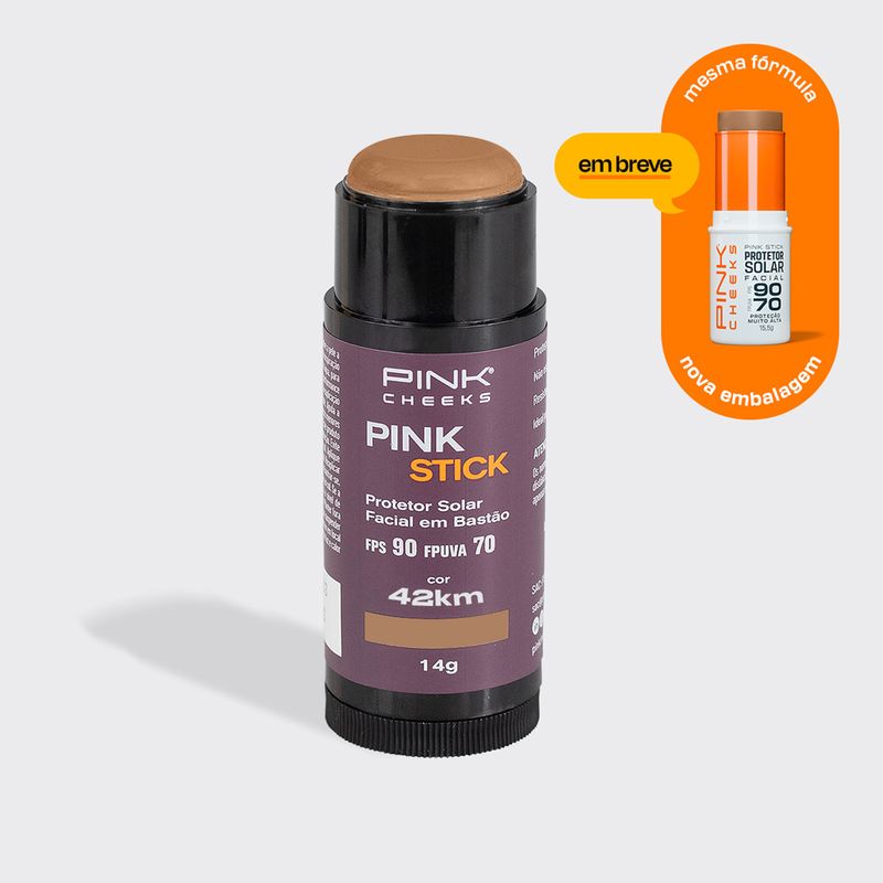 Protetor-Solar-Facial-com-Cor-Pink-Cheeks-Pink-Stick-FPS-90-FPUVA-70-42Km-14g