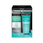 Promopack-NEUTROGENA-SUN-FRESH®-Derm-Care-FPS-70-SEM-COR---Gel-de-Limpeza-NEUTROGENA-PURIFIED-SKIN®-80g