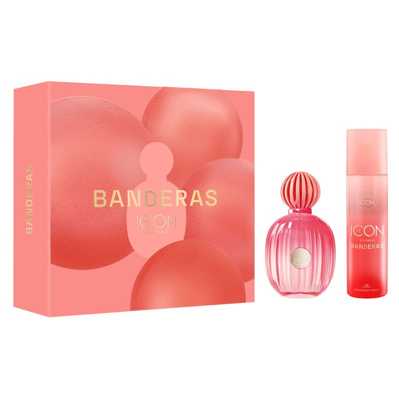 Kit-Perfume-Banderas-The-Icon-Splendid-Eau-de-Parfum-Feminino-100-ml---Desodorante-150-ml