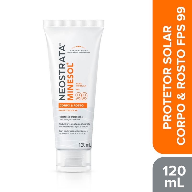 Protetor-Solar-Corpo-e-Rosto-Neostrata-Minesol-Antioxidante-FPS-99-120ml