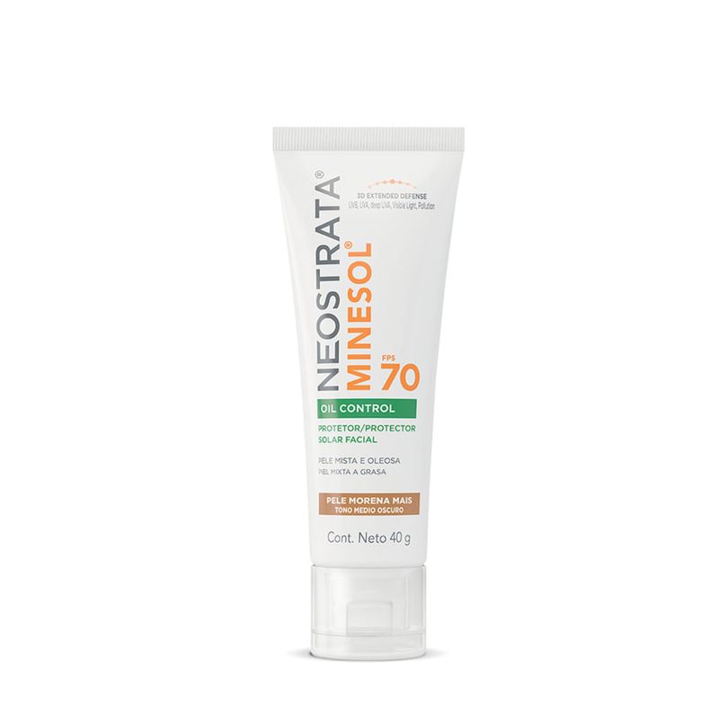 NEOSTRATA-MINESOL-PROTETOR-SOLAR-FACIAL-PELE-MORENA-MAIS-FPS-70-40G