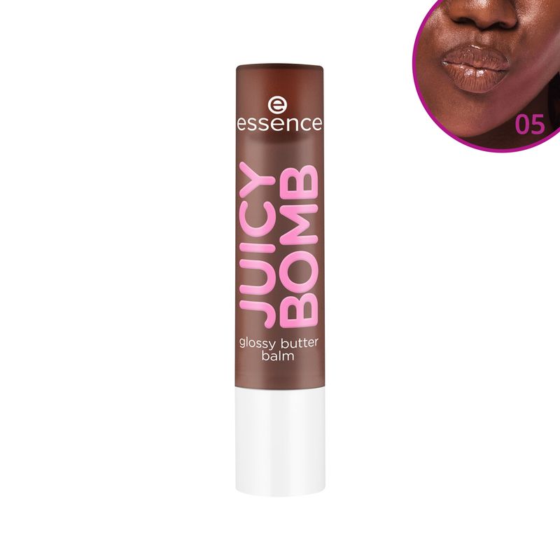 Balm-Labial-Essence-Juicy-Bomb-Glossy-Butter-05-Choco-Lot-To-Handle-25g-F10