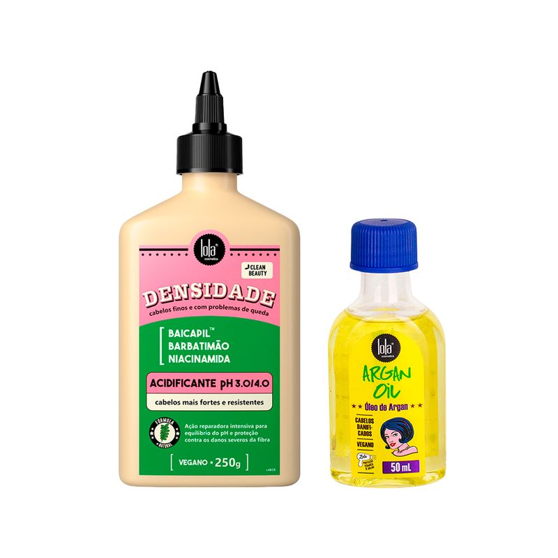 Kit-Lola-From-Rio---Acidificante-Densidade-250g---Leave-In-Argan-Oil-50ml-F1