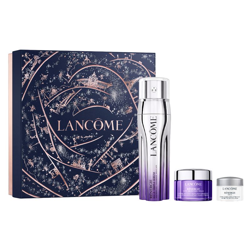 Kit-Lancome-Natal-Serum-Triplo-Renergie-50ml---Creme-Facial-Renergie-H.P.N.-15ml---Creme-para-os-Olhos-Renergie-5ml-F1