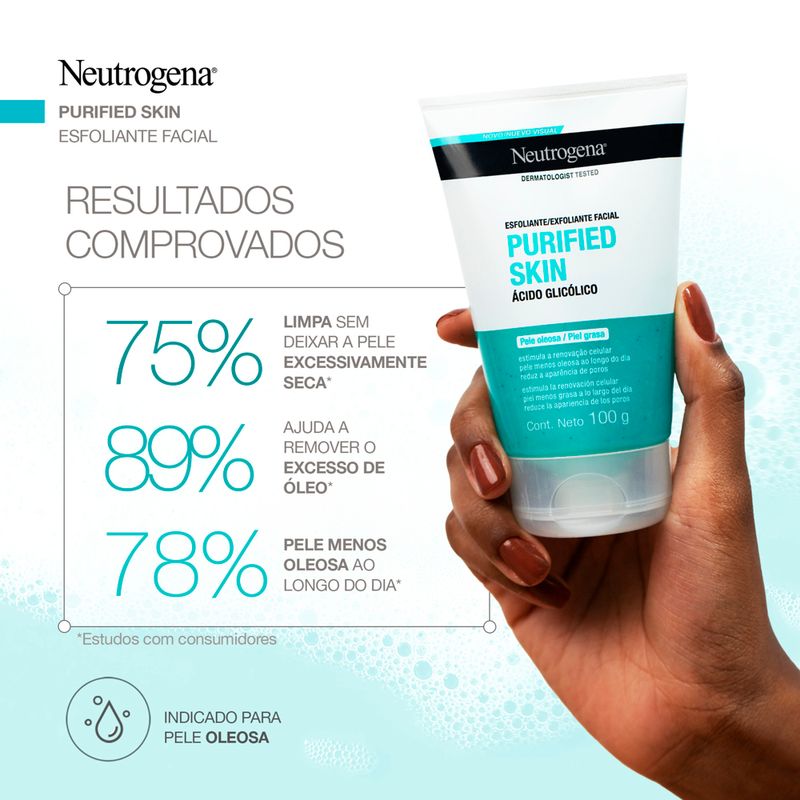 Esfoliante-Facial-Neutrogena-Purified-Skin-Gel-100g