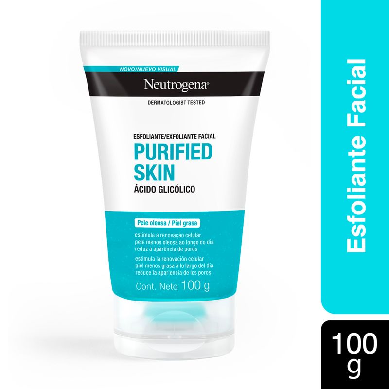 Esfoliante-Facial-Neutrogena-Purified-Skin-Gel-100g