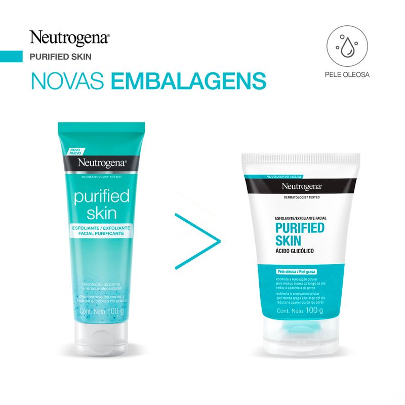 Esfoliante-Facial-Neutrogena-Purified-Skin-Gel-100g