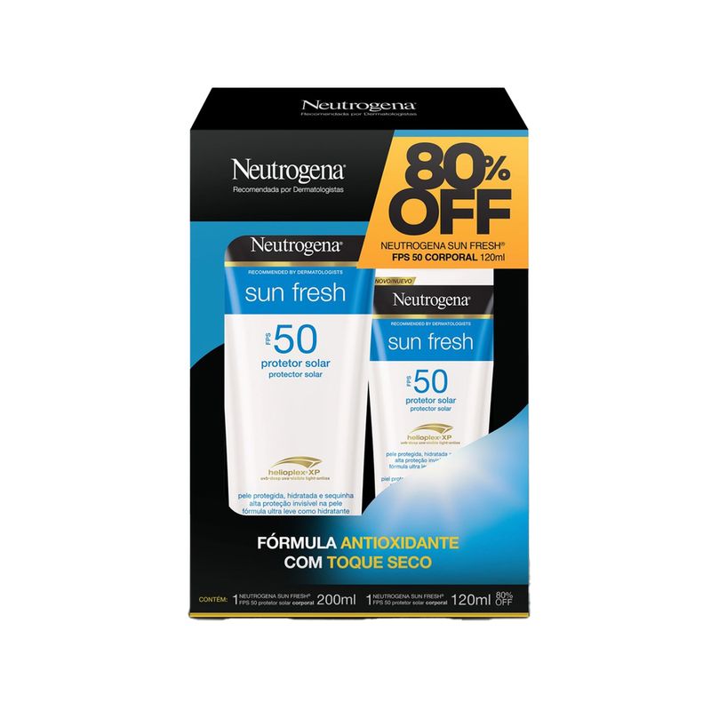 Neutrogena-Sun-Fresh-Kit-Protetor-Solar-Corporal-Fps50-200Ml-Protetor-Fps50-120ml