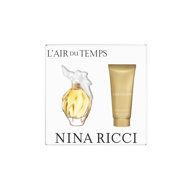 Kit-Perfume-Nina-Ricci-L-Air-Du-Temps-Feminino-Eau-de-Toilette-100ml---Locao-Corporal-75ml