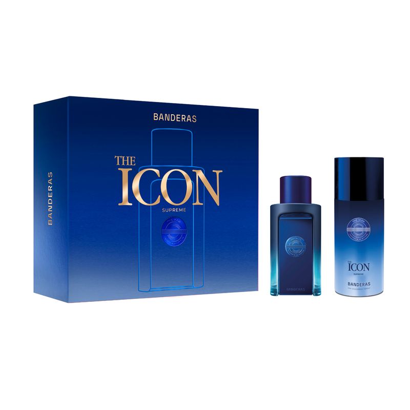 Kit-Perfume-Banderas-The-Icon-Supreme-Intense-For-Men-Masculino-Eau-de-Parfum-100ml---Desodorante-150ml