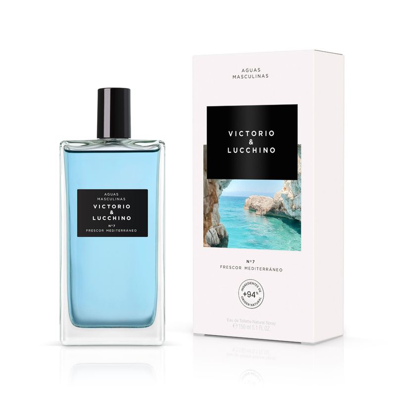 Perfume-Victorio---Lucchino-Aguas-Masculinas-Nº7-Frescor-Mediterraneo-Masculino---Eau-de-Toilette-150ml