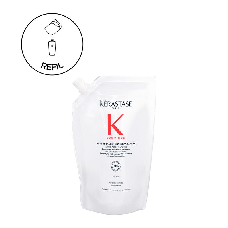 KERASTASE--PREMIERE-BAIN-DECALCIFIANT-REPARATEUR-SHAMPOO-500ML-REFIL