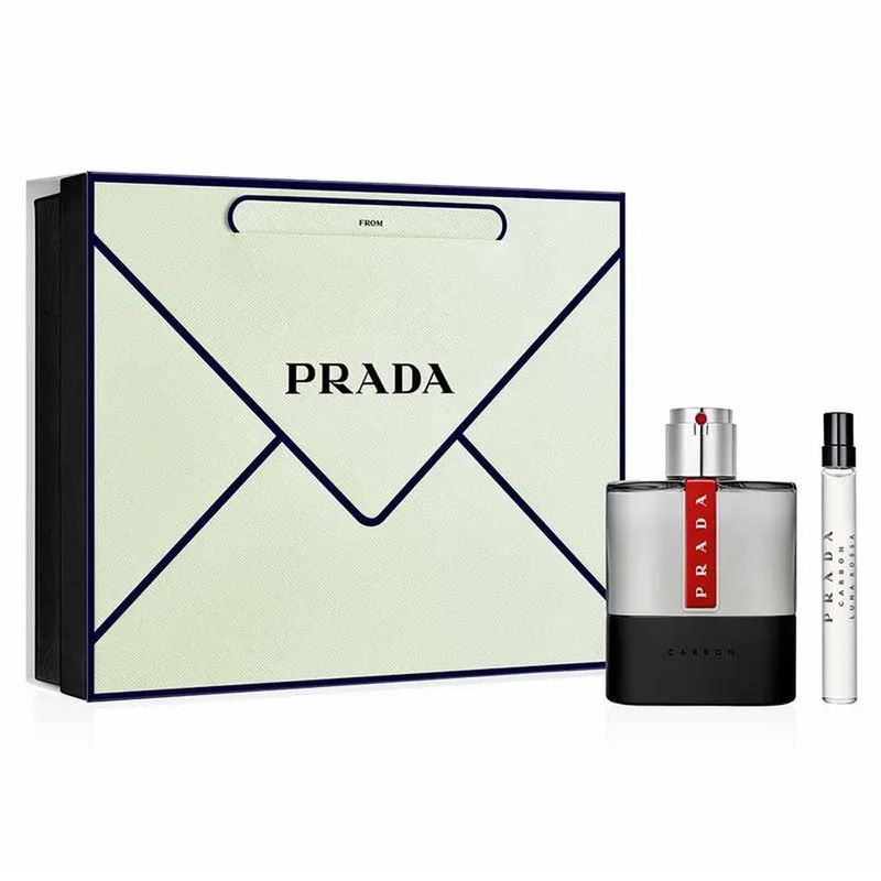 Kit-Perfume-Prada-Luna-Rossa-Carbon-Masculino---Eau-de-Toilette-100ml---Miniatura-10ml