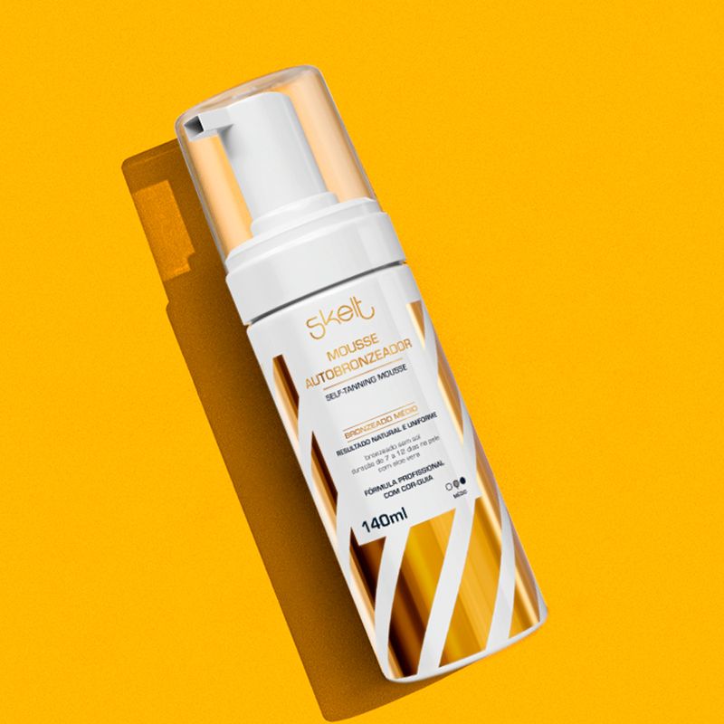 Mousse-Autobronzeador-Corporal-Skelt-Red-Carpet-Glow-140ml