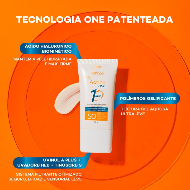 Protetor-Solar-Facial-Darrow-Actine-One-Fps-50-Sem-Cor-40g