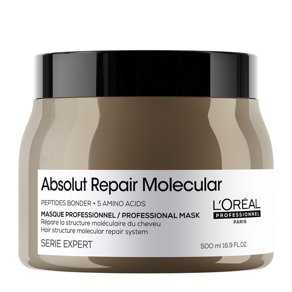 Máscara L'Oréal Absolut Repair Molecular 500ml | Amobeleza