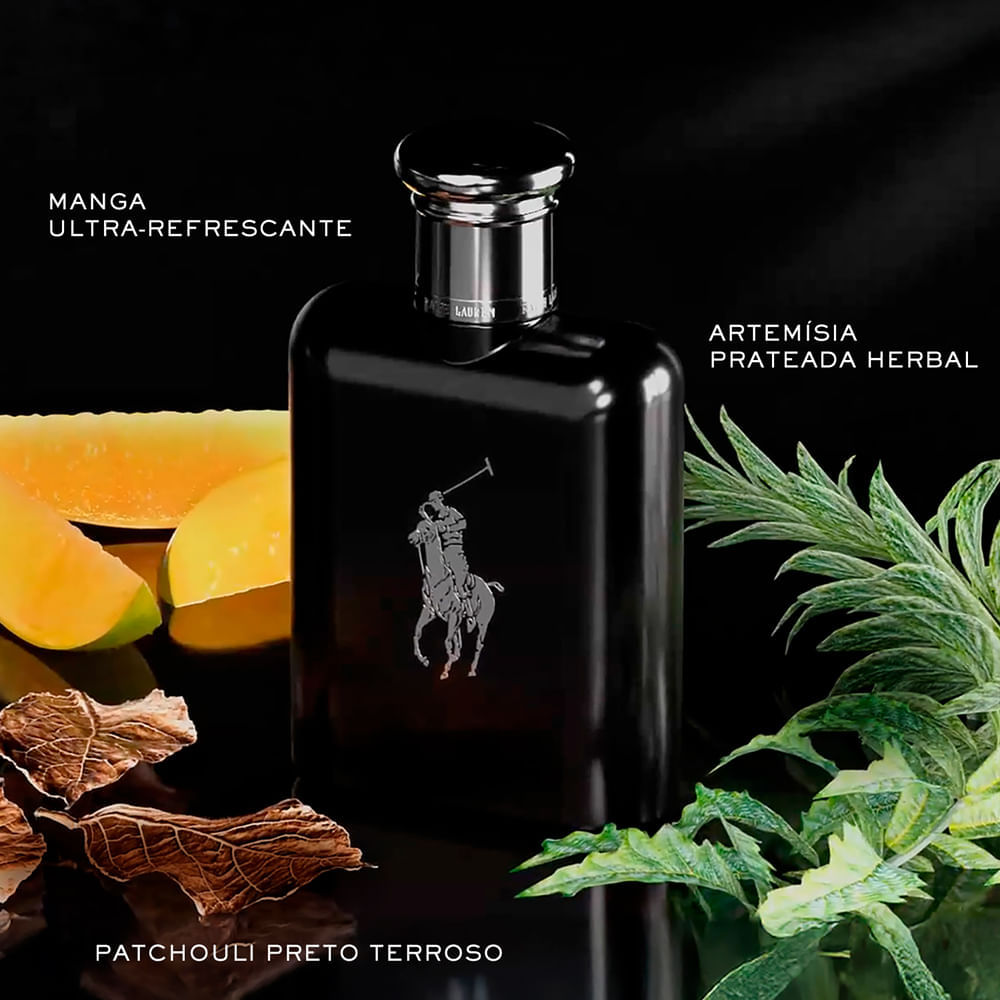 Perfume Ralph Lauren Polo Black EDT 200ml | Amobeleza
