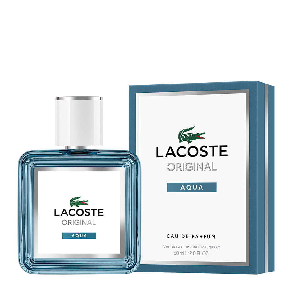 Perfume Lacoste Original Aqua Masculino - Eau de Parfum 60ml