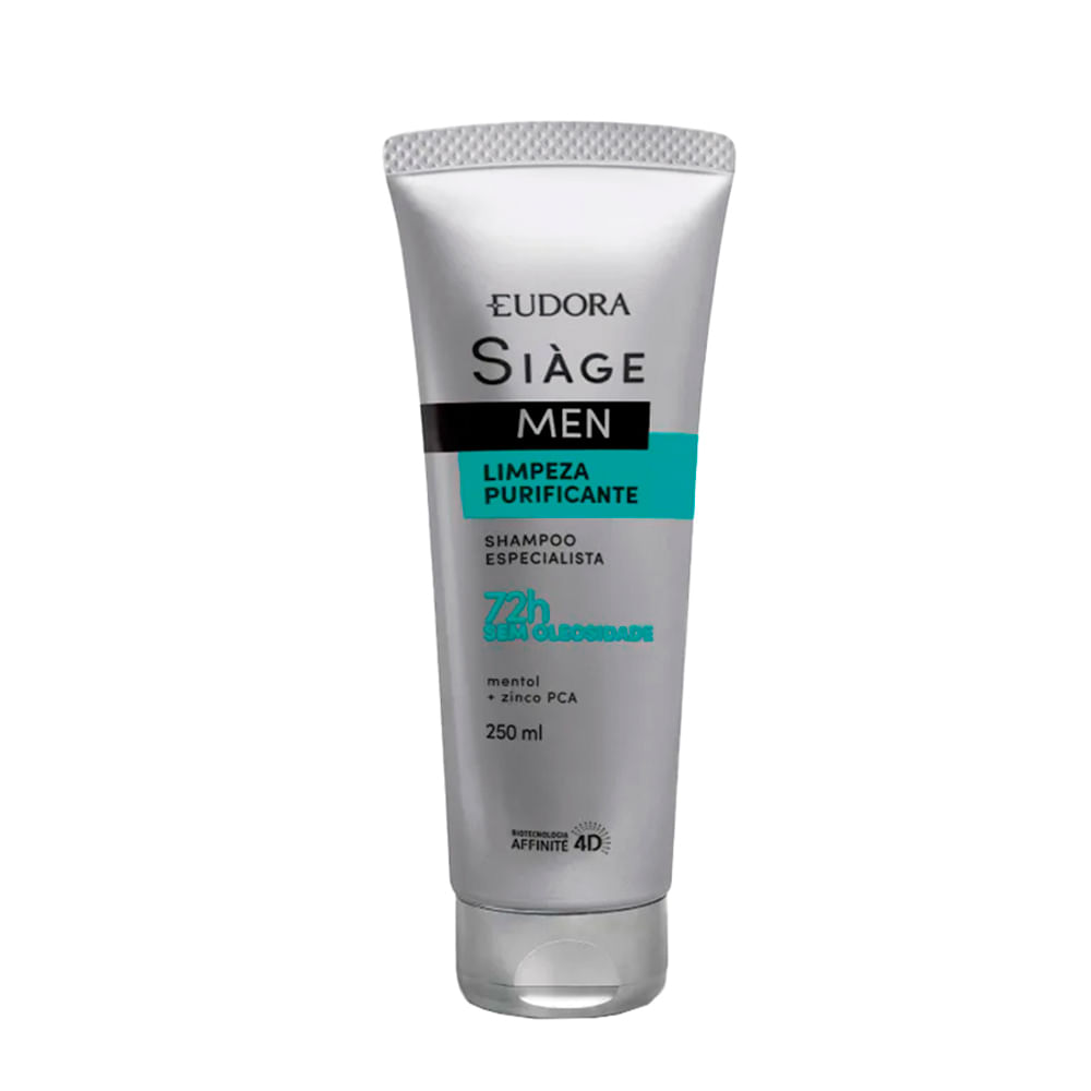 Shampoo Eudora Siàge Limpeza Purificante Men 250ml