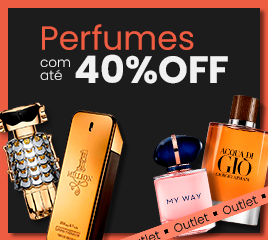 Perfumes com até 40% OFF